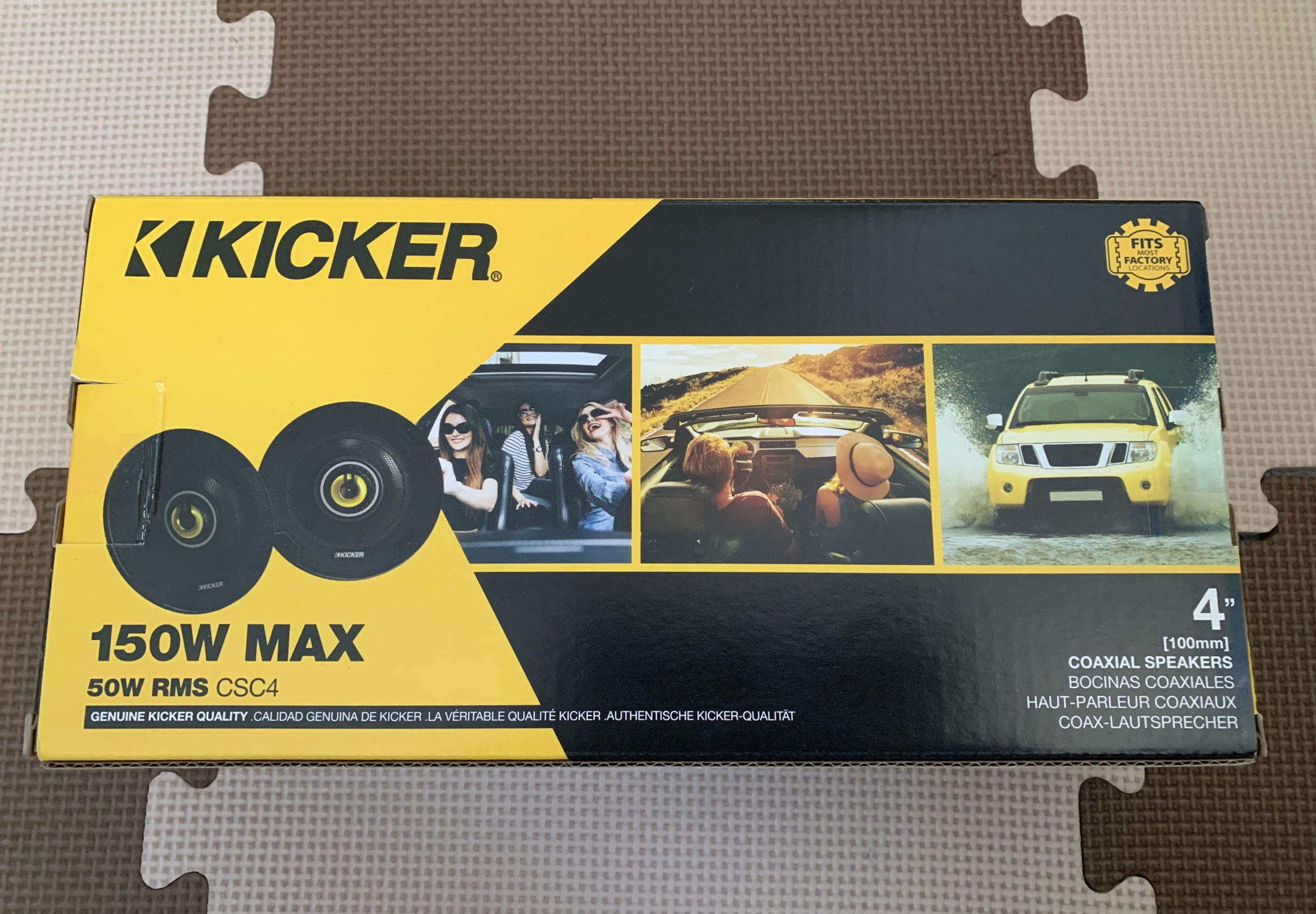 12030円 Rakuten KICKER キッカー リヤスピーカー 車種別インストールキット CSC674スピーカー品番