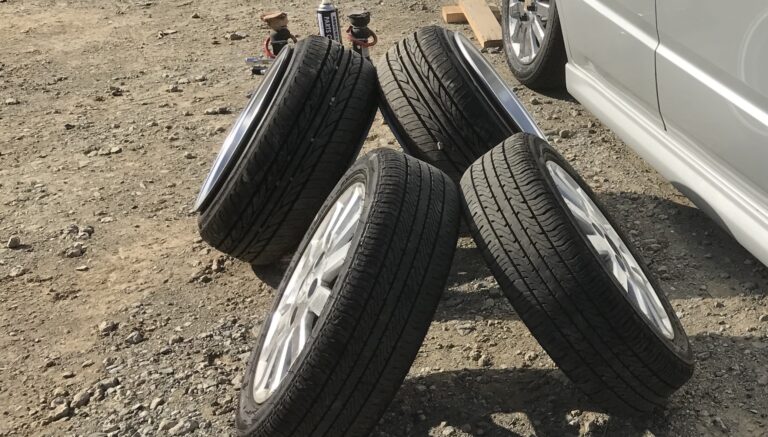 ちょい引っ張り 145/80R13 5J +40 軽自動車