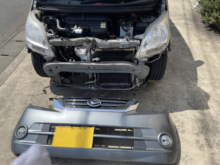 L175s フロントバンパーの外し方 Freedom