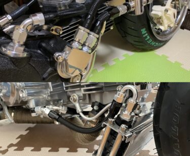 【モンキー】スペシャルクラッチからオイルクーラーの取り出しをする２つの方法